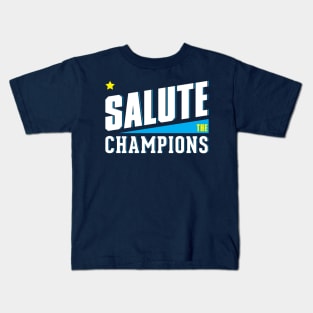 Salute the Champions Kids T-Shirt